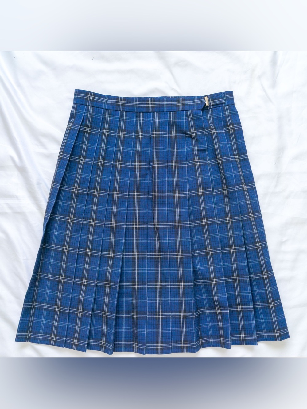 Blue Pleated Skirt Japanese School Uniform
